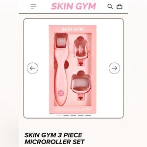 Skin Gym 3 piece micro-roller set